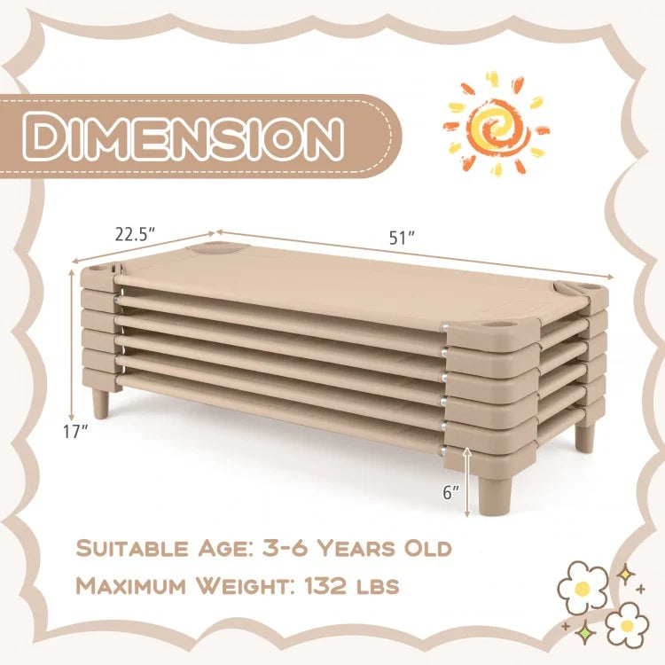 Kids Stackable Daycare Cot